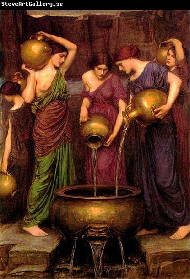 John William Waterhouse The Danaides